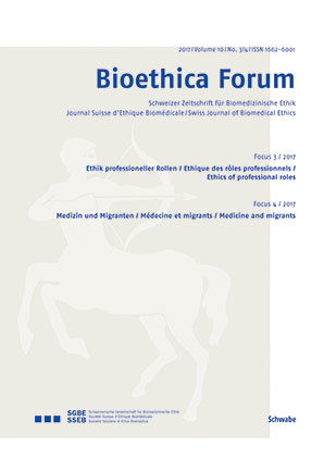 Bioethica Forum / Volume 10 / No. 3-4