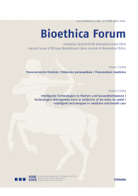 Bioethica Forum / Volume 12 / No. 1-2