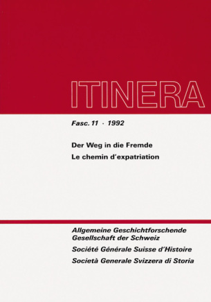 Der Weg in die Fremde / Le chemin de lexpatriation