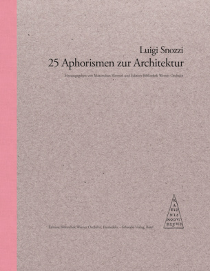 25 Aphorismen zur Architektur
