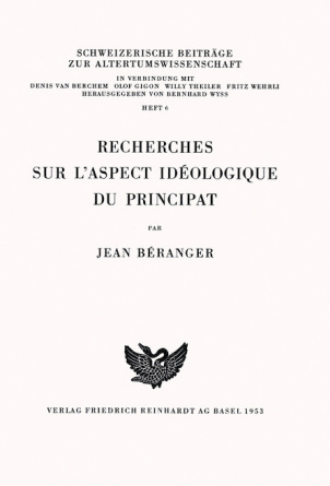 Recherches sur laspect idéologique du principat