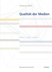 Jahrbuch 2014 Qualität der Medien