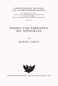 Wissen und Erkennen bei Sophokles