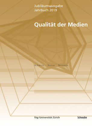 Jahrbuch 2019 Qualität der Medien