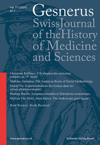 Gesnerus Vol. 77 (2020) No. 1