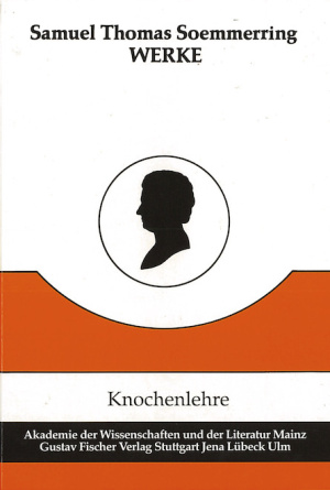 Knochenlehre sowie zwei Schriften zum knöchernen Schädel aus den Jahren 1826 und 1829