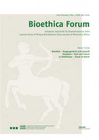 Bioethica Forum 2010 / Volume 3 / No. 1
