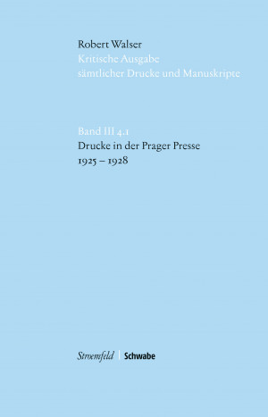 Kritische Robert Walser-Ausgabe, Abt. III Drucke in Zeitungen