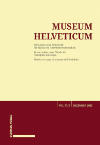 Museum Helveticum - Vol. 77 Fasc. 2