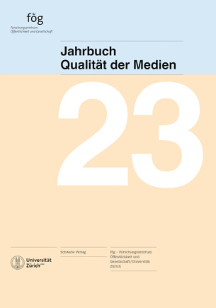 Jahrbuch Qualität der Medien 2023