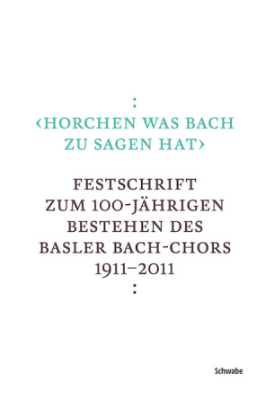 «horchen was Bach zu sagen hat»