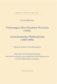 Forelæsninger om Friedrich Nietzsche (1888), Vorlesungen über Friedrich Nietzsche (1888) – Aristokra