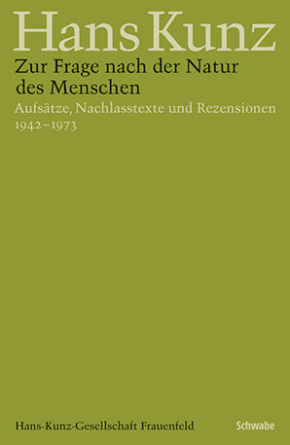 Zur Frage nach der Natur des Menschen