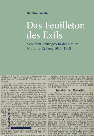 Das Feuilleton des Exils