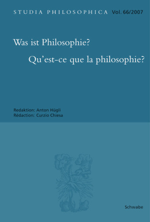 Was ist Philosophie? Qu&#039;est-ce que la philosophie?