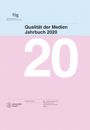 Jahrbuch Qualität der Medien 2020