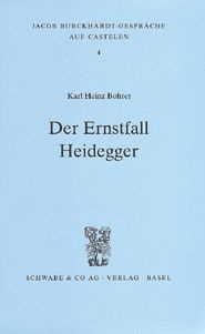 Der Ernstfall Heidegger