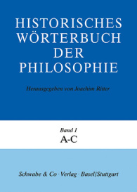 Historisches Wörterbuch der Philosophie (HWPH). Band 1, A-C