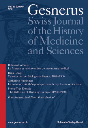 Gesnerus Vol. 67 (2010) No. 2