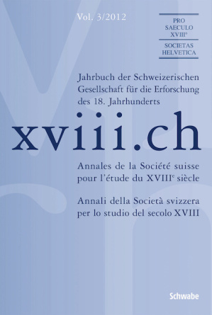 xviii.ch Vol. 3/2012