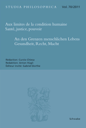 Aux limites de la condition humaine - Santé, justice, pouvoir / An den Grenzen menschlichen Lebens -