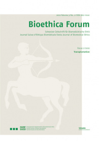 Bioethica Forum 2010 / Volume 3 / No. 2