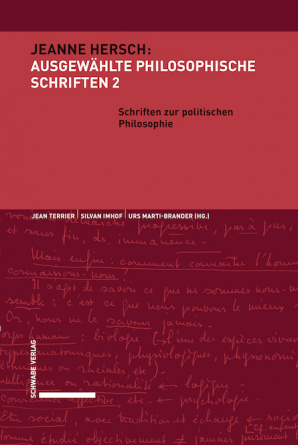 Schriften zur politischen Philosophie