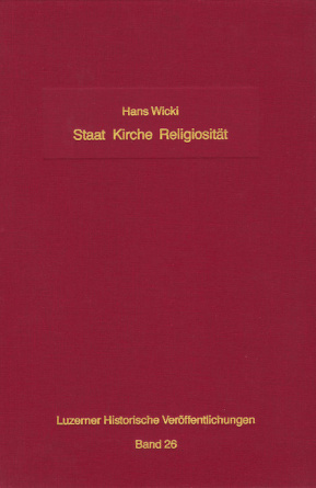 Staat, Kirche, Religiosität