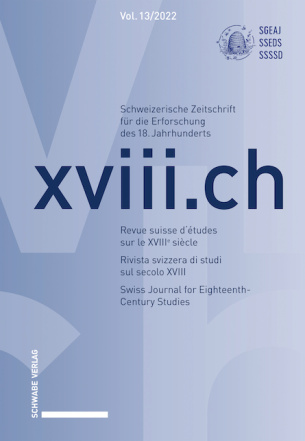 xviii.ch, Vol. 13/2022