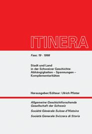 Stadt und Land in der Schweizer Geschichte