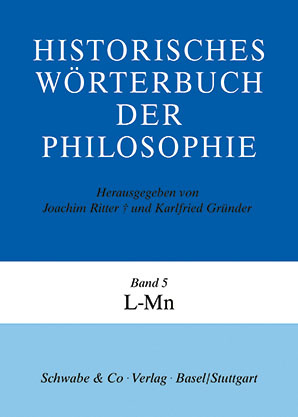 Historisches Wörterbuch der Philosophie (HWPH). Band 5, L-Mn