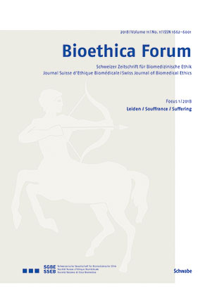 Bioethica Forum / Volume 11 / No. 1