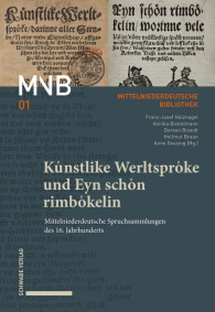 Künstlike Werltspröke und Eyn schön rimbökelin