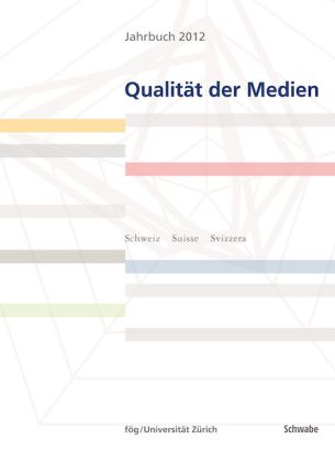 Jahrbuch 2012 Qualität der Medien (E-Book)