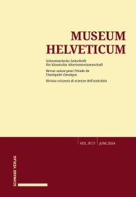 Museum Helveticum – Vol. 81 Fasc. 1