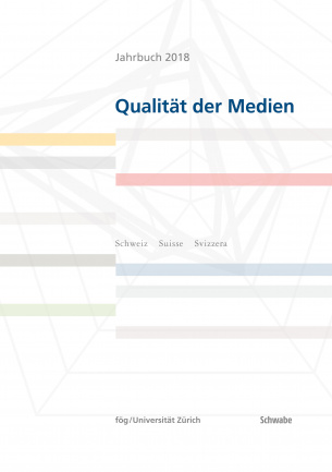 Jahrbuch 2018 Qualität der Medien